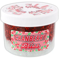 Clear Base Slime|Bingsu Slime>Dope Slime Cranberry Bliss