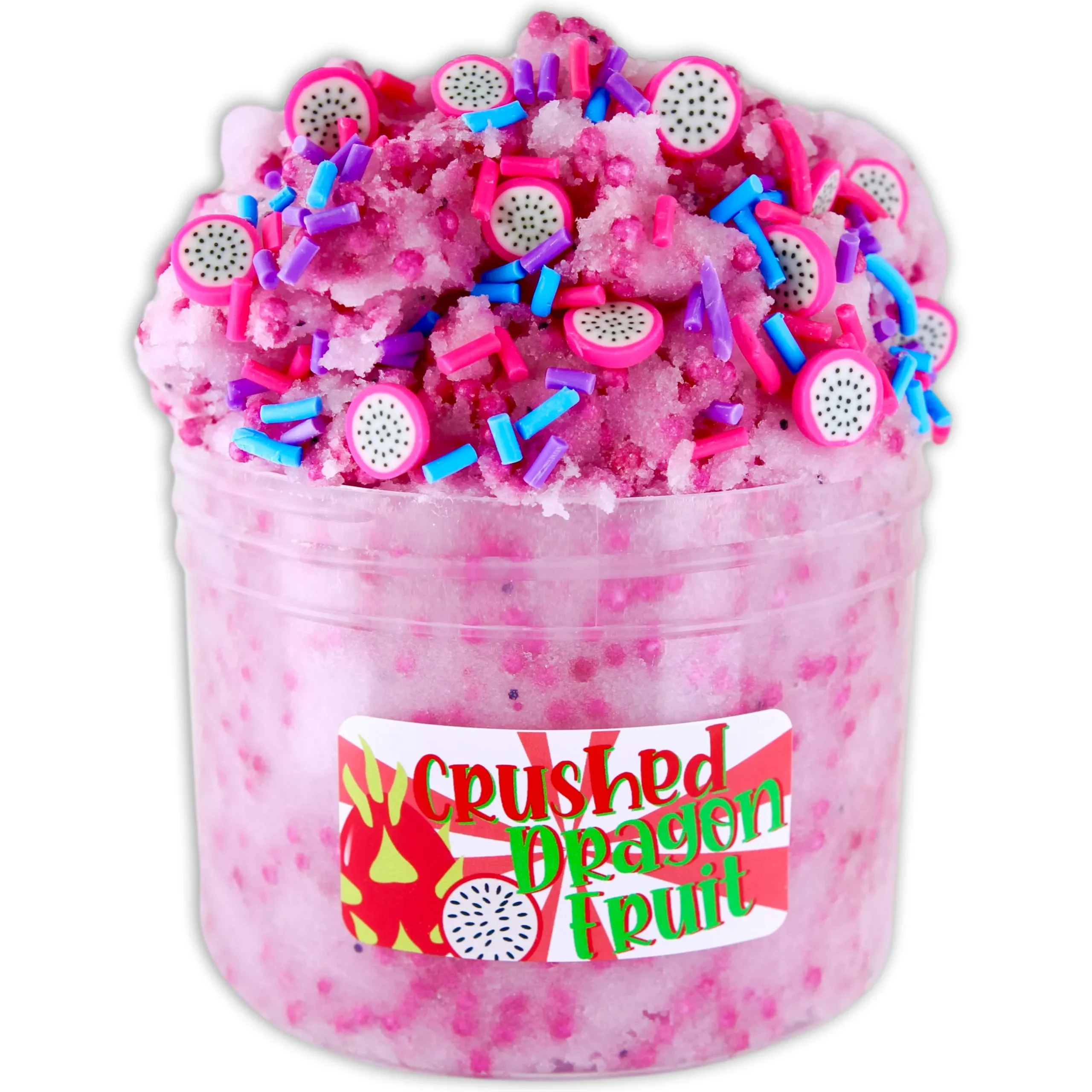 Unique Textured Slime>Dope Slime Crushed Dragonfruit