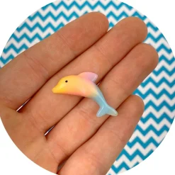 Slime Charms>Dope Slime Dolphin Charm