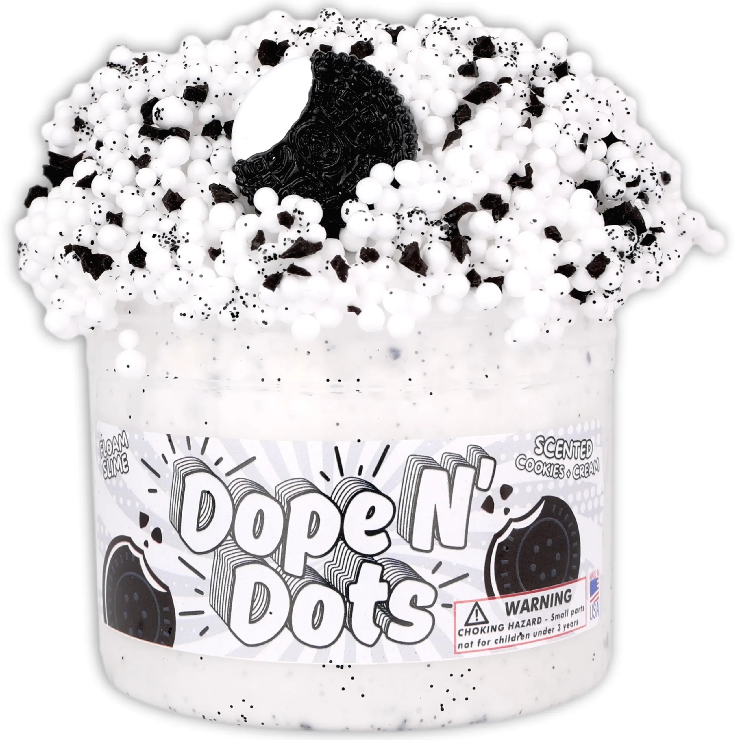 Beaded Slime|Unique Textured Slime>Dope Slime Dope N' Dots