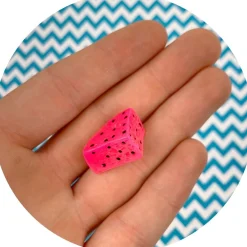 Slime Charms>Dope Slime Dragonfruit Chunk Charm