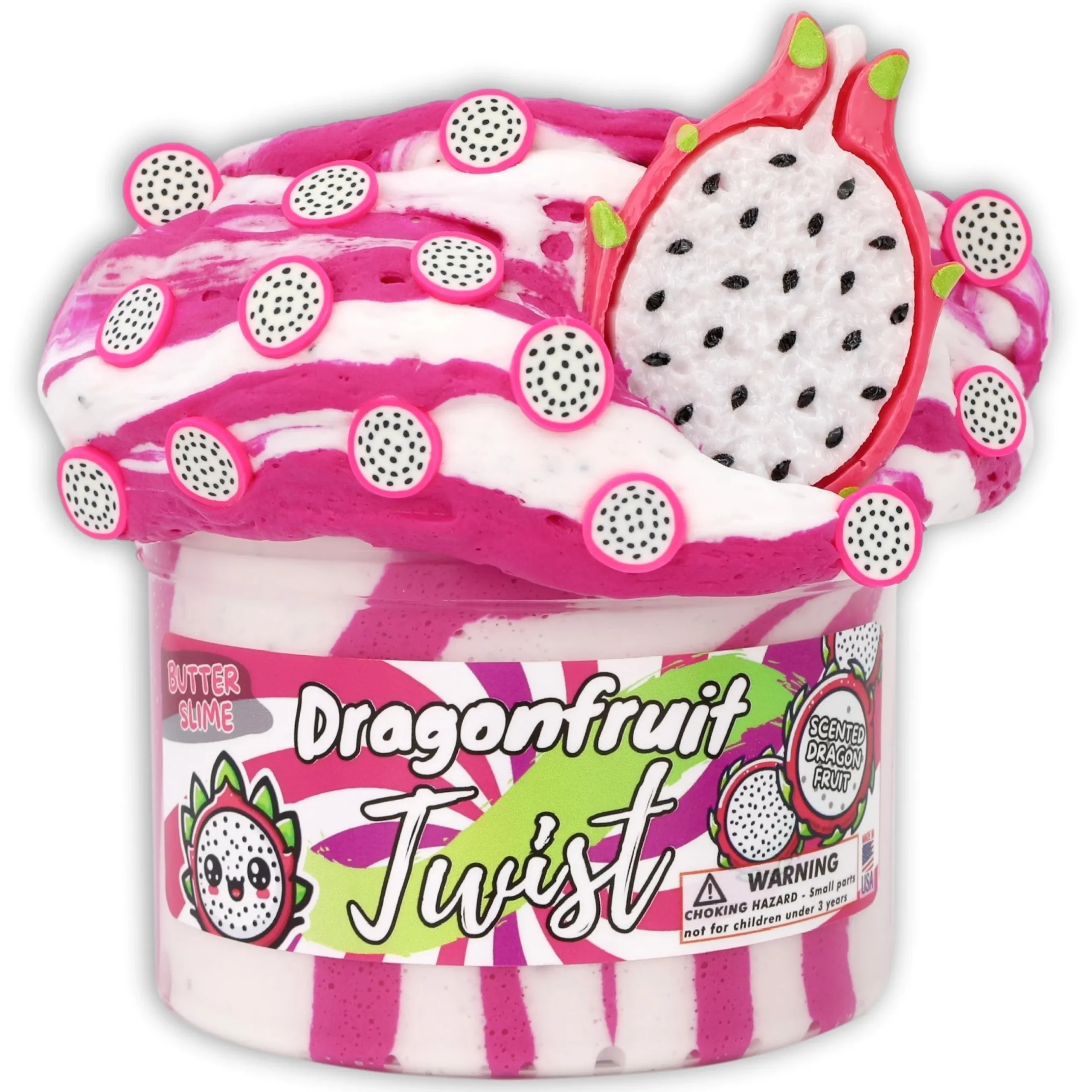 Butter Slime>Dope Slime Dragonfruit Twist