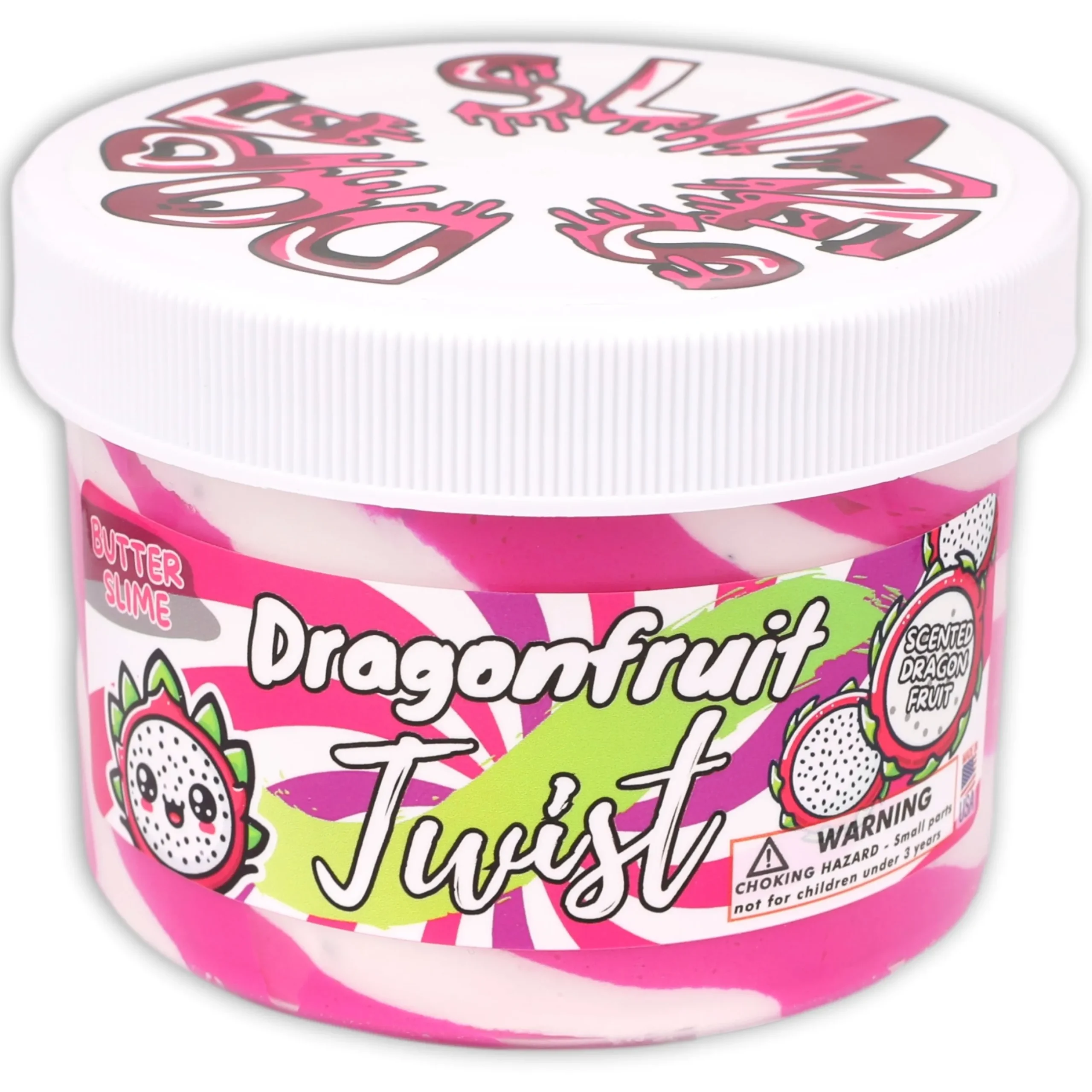 Butter Slime>Dope Slime Dragonfruit Twist