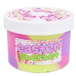 Ice-Cream Slimes|Unique Textured Slime>Dope Slime Easter Sherbet