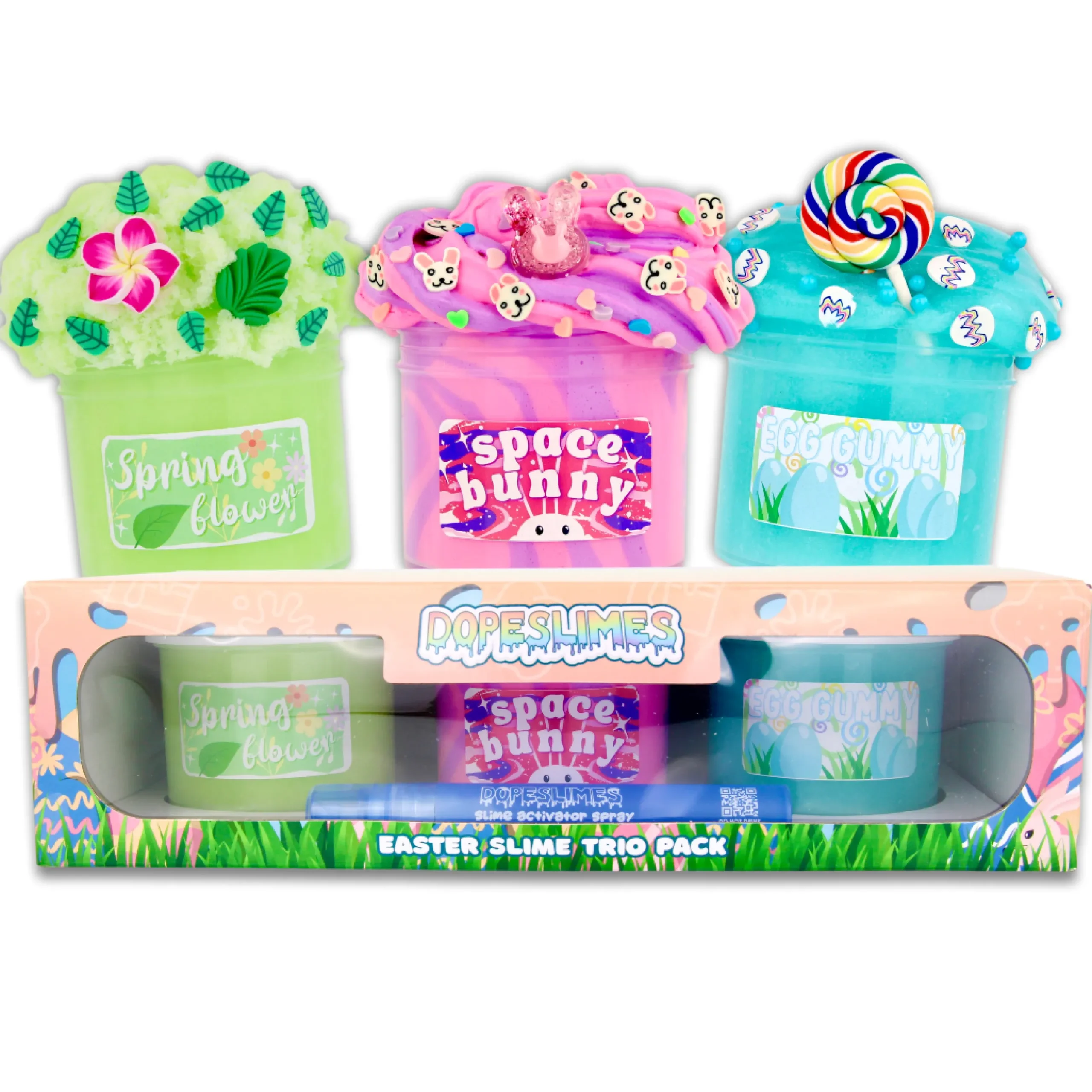 Butter Slime|Cloud Slime>Dope Slime Easter Trio Slime Pack