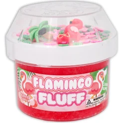 Cloud Slime>Dope Slime Flamingo Fluff