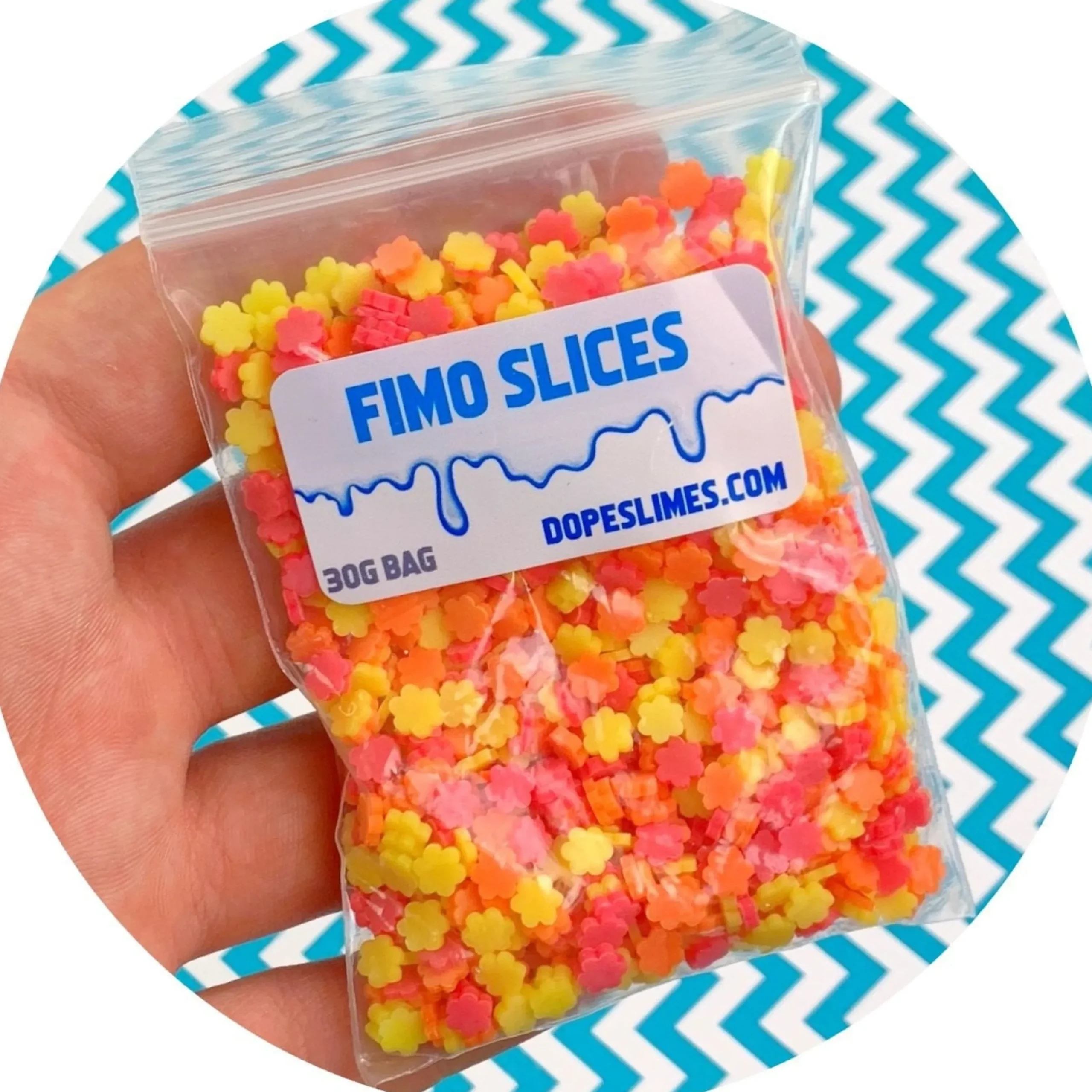 Slime Fimo Slices|Slime Sprinkles>Dope Slime Flower Sprinkles