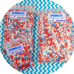 Slime Fimo Slices|Slime Sprinkles>Dope Slime Freedom Star Sprinkles