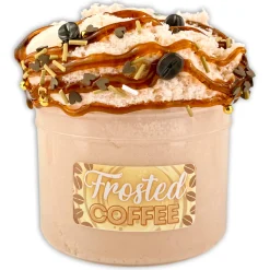 Clear Base Slime|Icee Slime>Dope Slime Frosted Coffee