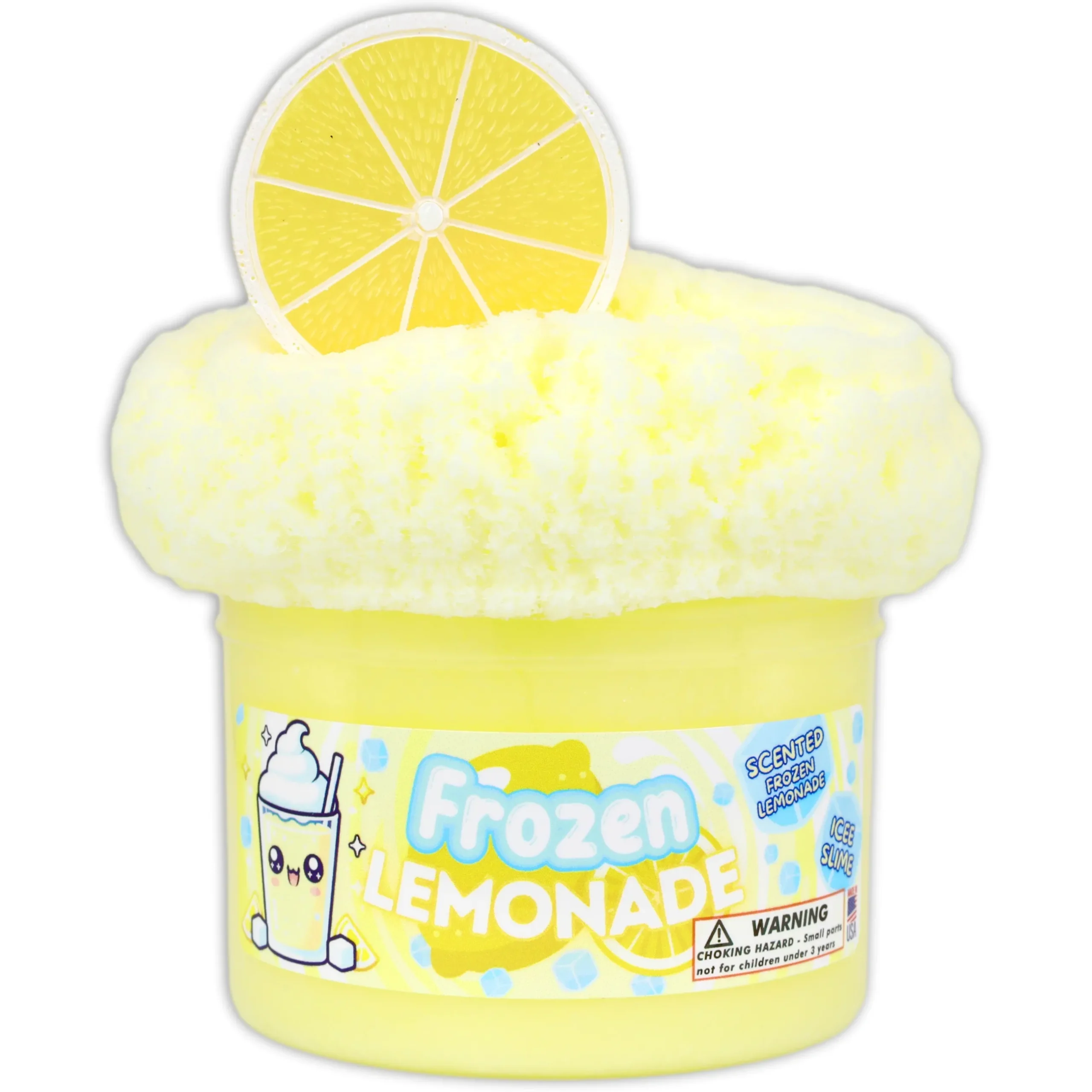 Icee Slime|Unique Textured Slime>Dope Slime Frozen Lemonade