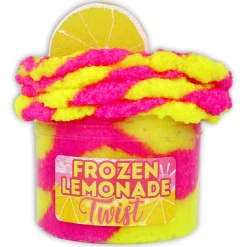 Clear Base Slime|Snow Fizz Slime>Dope Slime Frozen Lemonade Twist