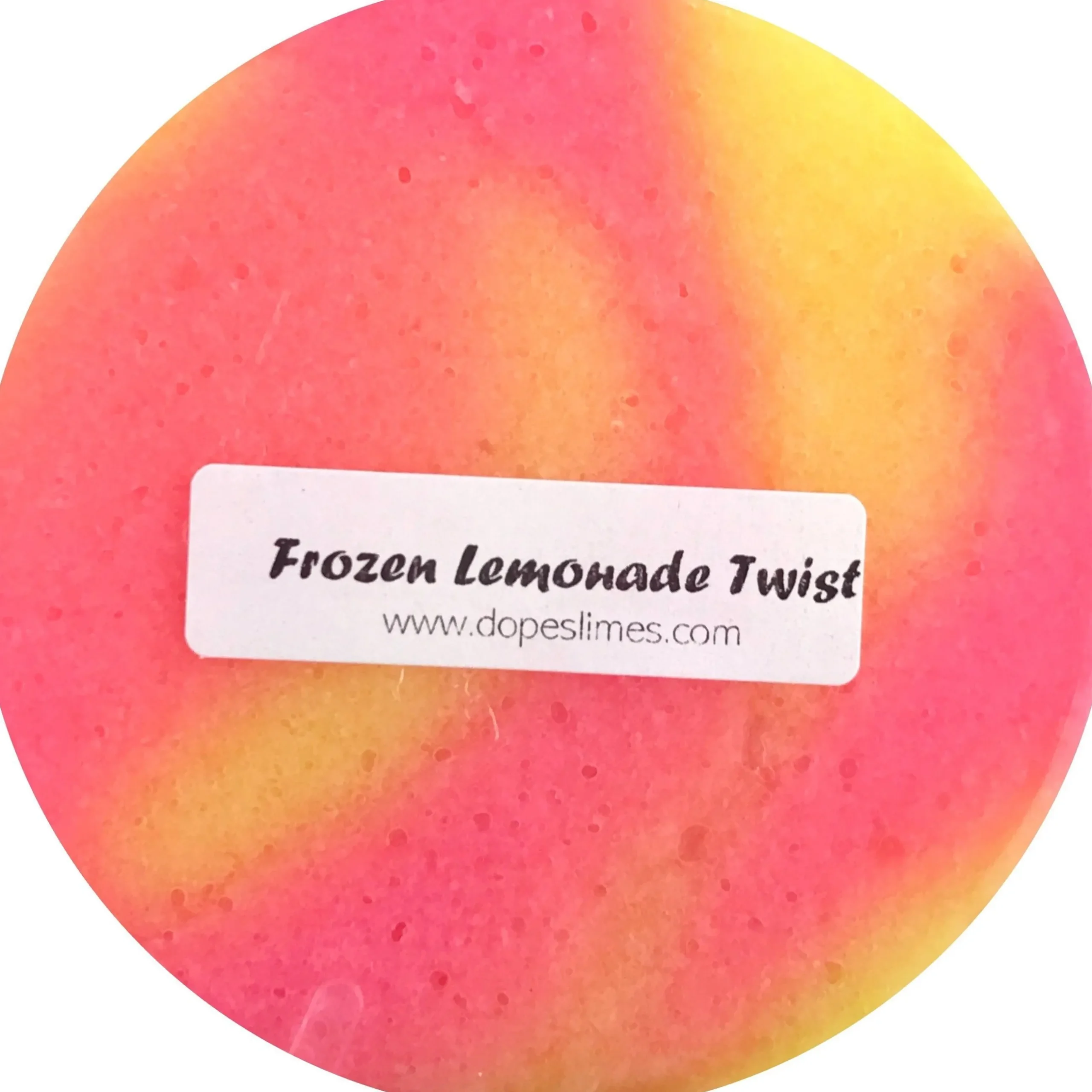 Clear Base Slime|Snow Fizz Slime>Dope Slime Frozen Lemonade Twist
