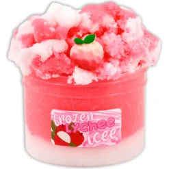 Icee Slime|Unique Textured Slime>Dope Slime Frozen Lychee Icee