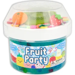 Clear Base Slime|Beaded Slime>Dope Slime Fruit Party
