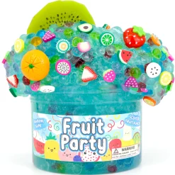 Clear Base Slime|Beaded Slime>Dope Slime Fruit Party