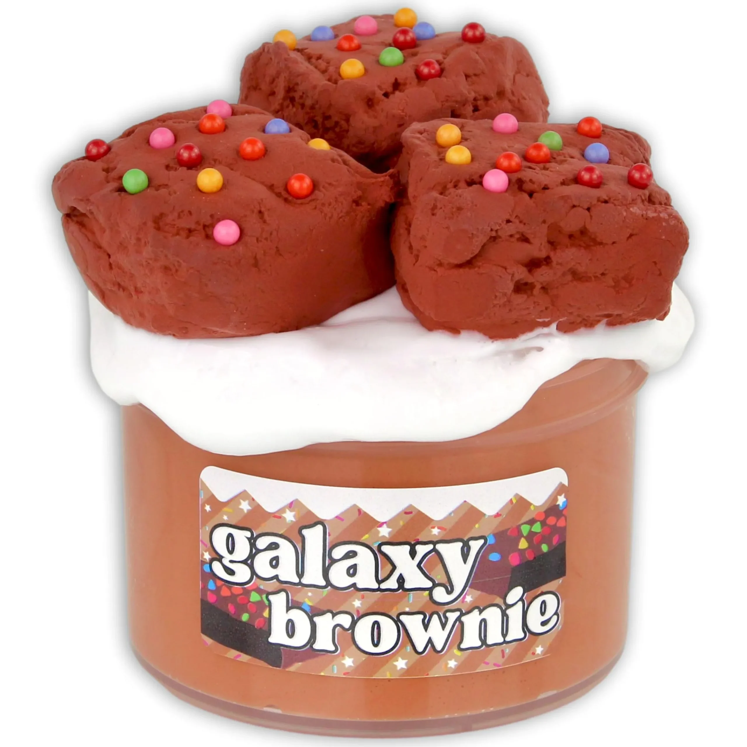 Premade Slime Kits>Dope Slime Galaxy Brownie