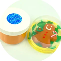 Butter Slime|Thick & Glossy Slime>Dope Slime Gingerbread Man DIY