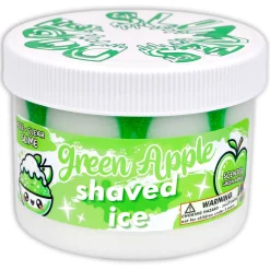 Icee Slime|Unique Textured Slime>Dope Slime Green Apple Shaved Ice