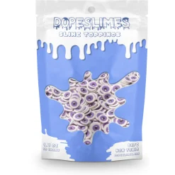 Slime Fimo Slices>Dope Slime Halloween Eye Fimo Mix