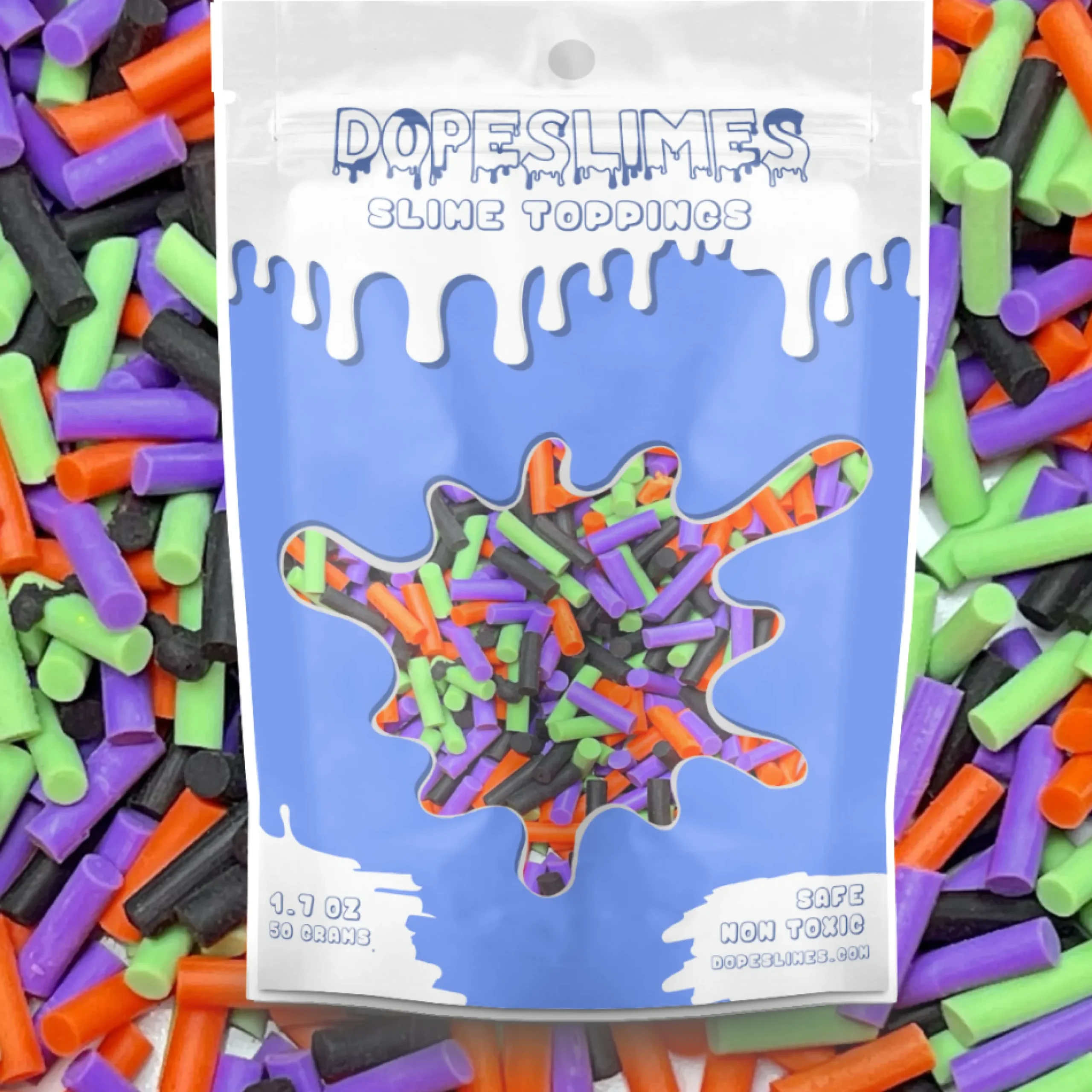 Slime Fimo Slices|Slime Sprinkles>Dope Slime Halloween Slime Sprinkle Mix