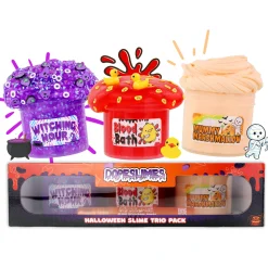 Butter Slime|Clear Base Slime>Dope Slime Halloween Trio Slime Pack