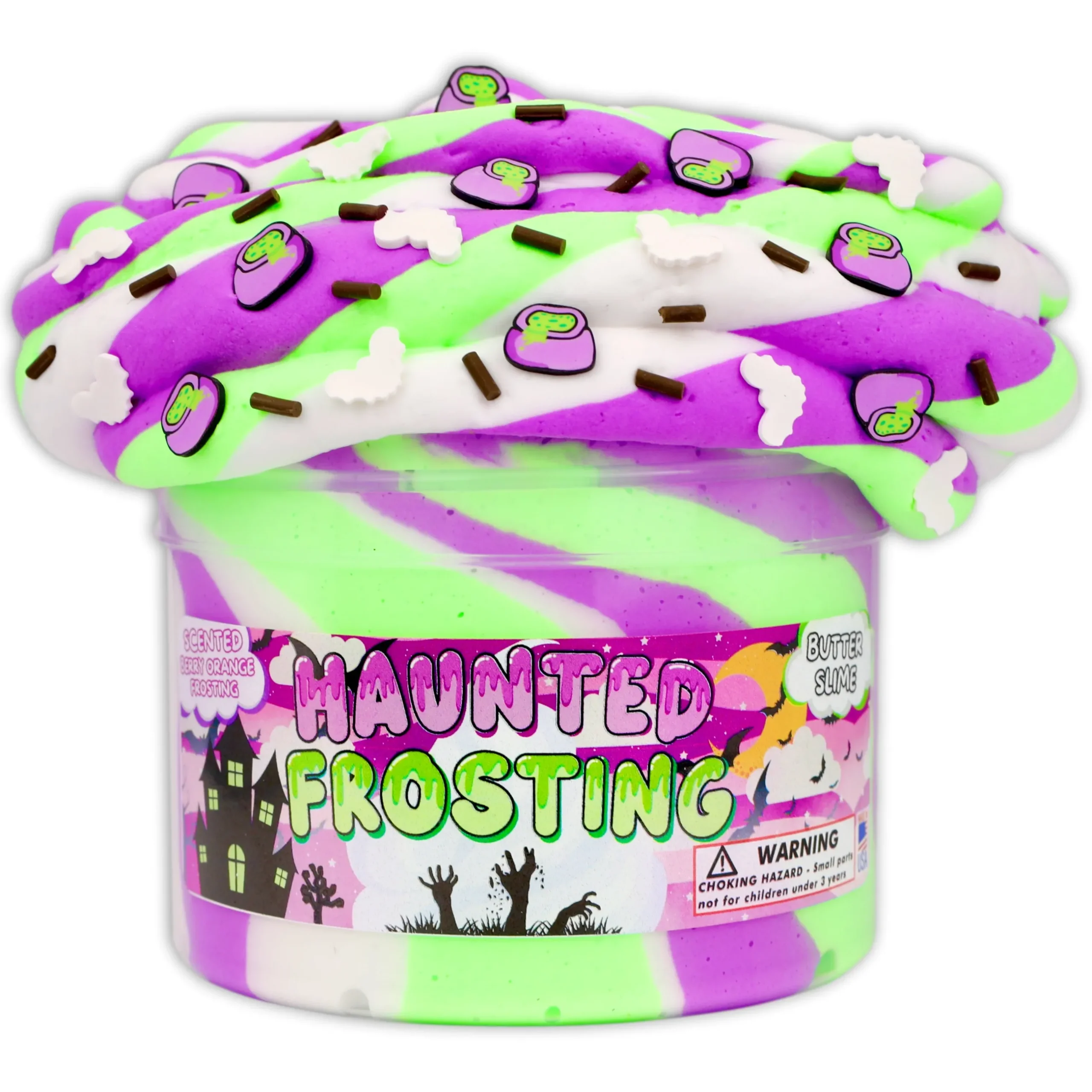 Butter Slime>Dope Slime Haunted Frosting