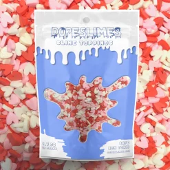 Slime Fimo Slices|Slime Sprinkles>Dope Slime Heart Sprinkles