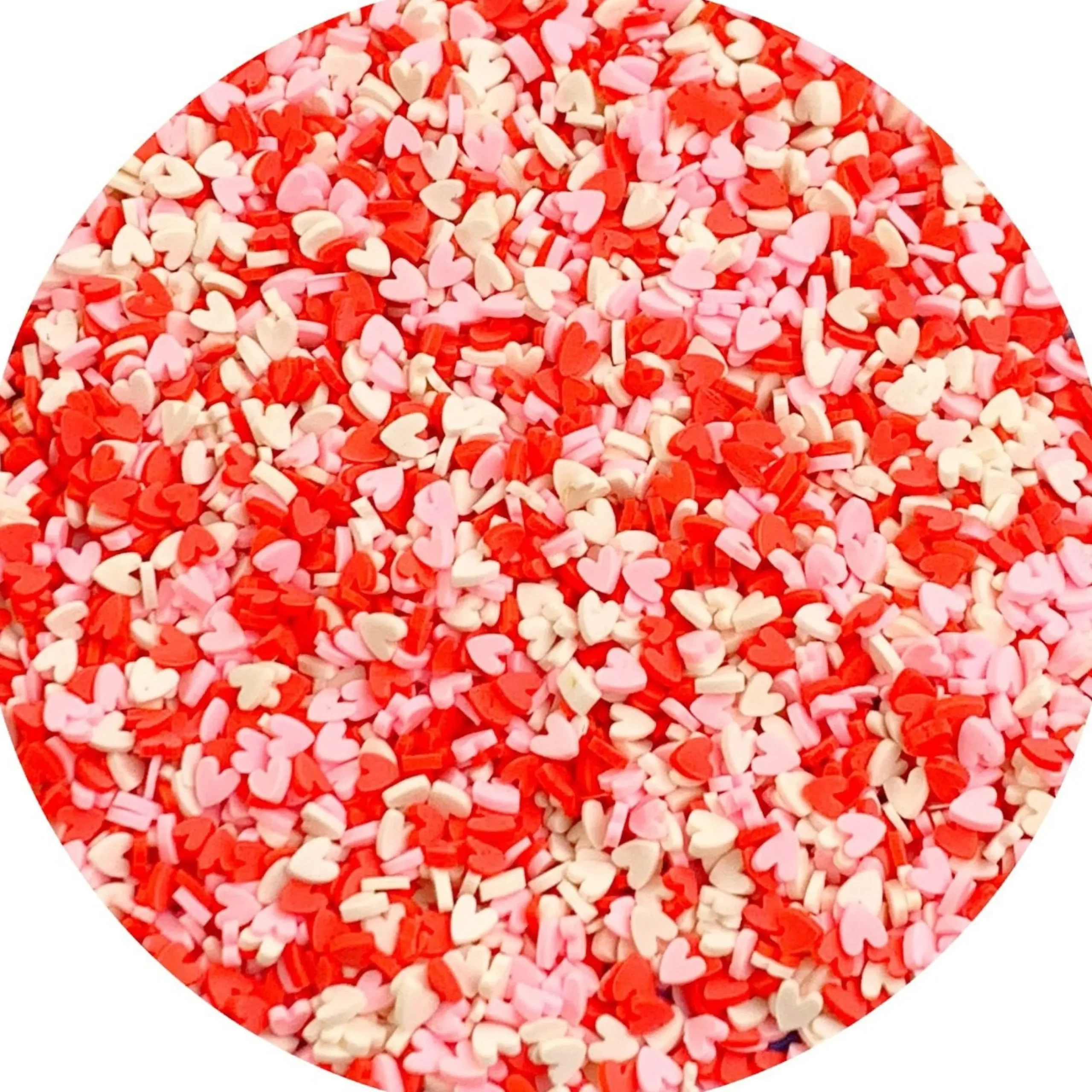 Slime Fimo Slices|Slime Sprinkles>Dope Slime Heart Sprinkles