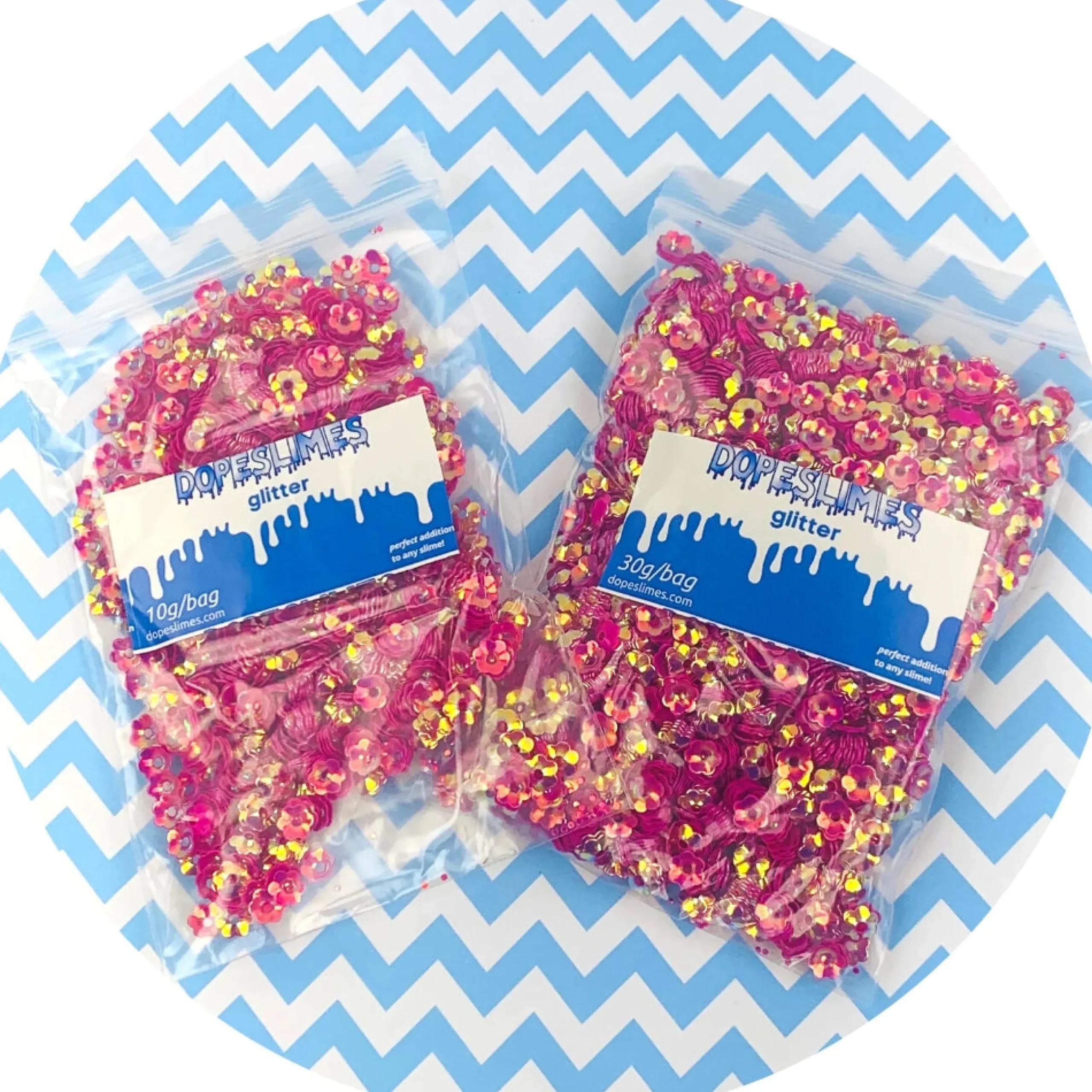Slime Sprinkles|Slime Glitter>Dope Slime Holographic Rose Glitter - 6 colors!