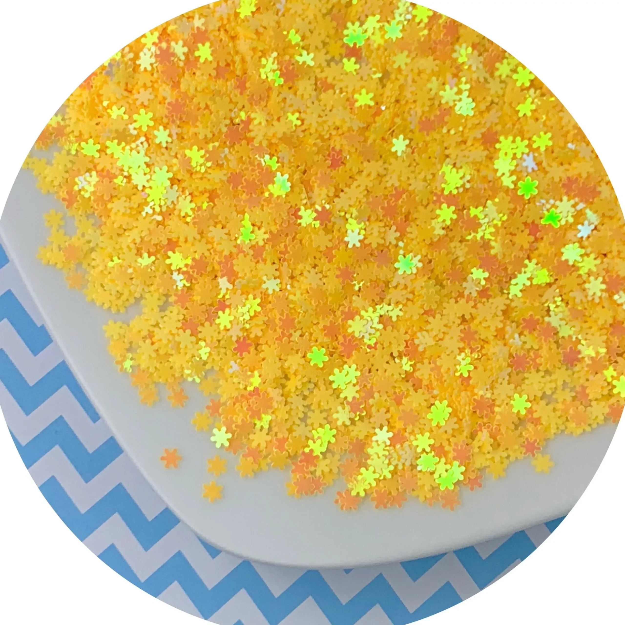 Slime Sprinkles|Slime Glitter>Dope Slime Holographic Snow Flakes - 3 colors!