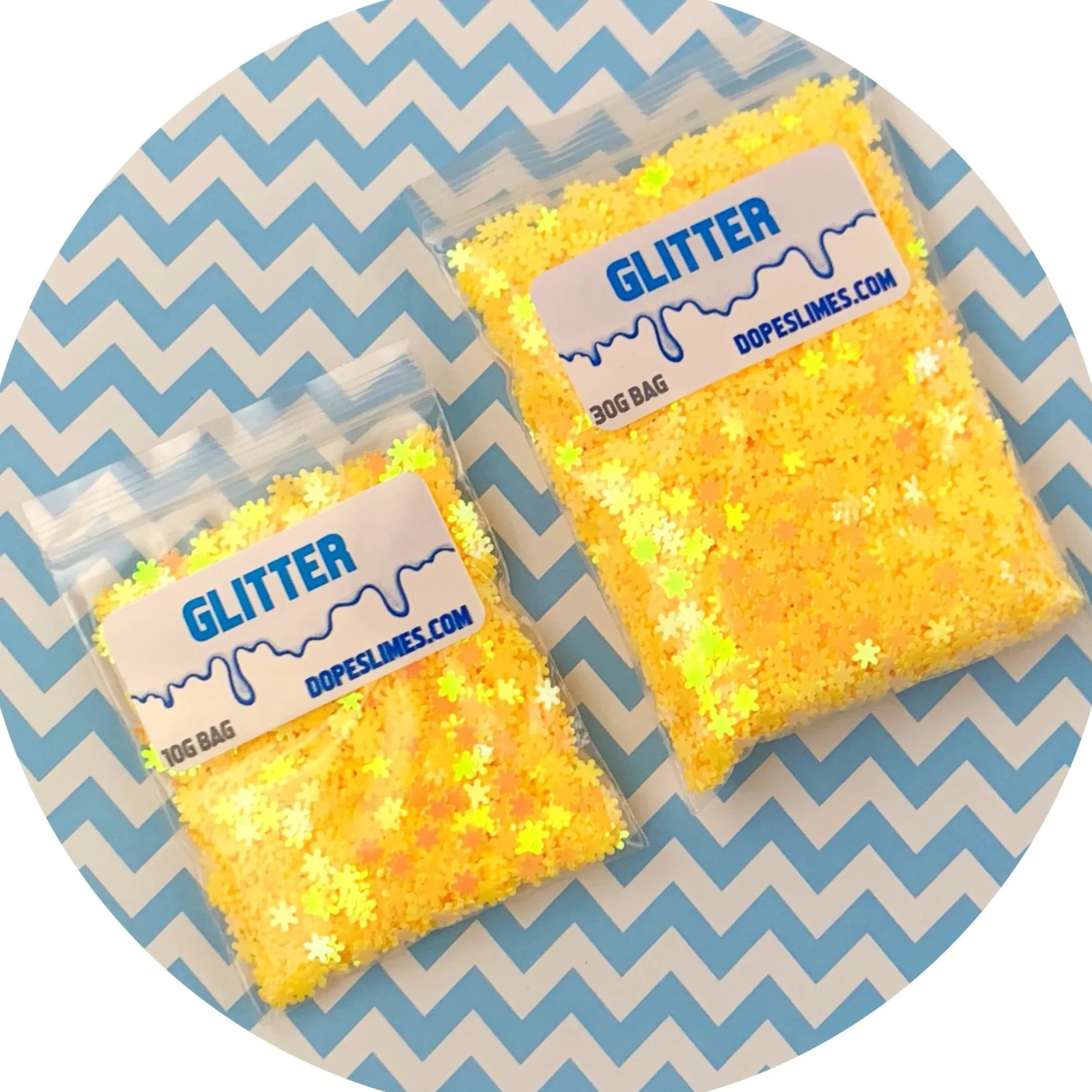 Slime Sprinkles|Slime Glitter>Dope Slime Holographic Snow Flakes - 3 colors!