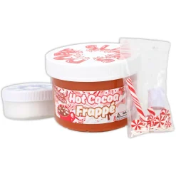 Christmas Slimes|Thick & Glossy Slime>Dope Slime Hot Cocoa Frappe