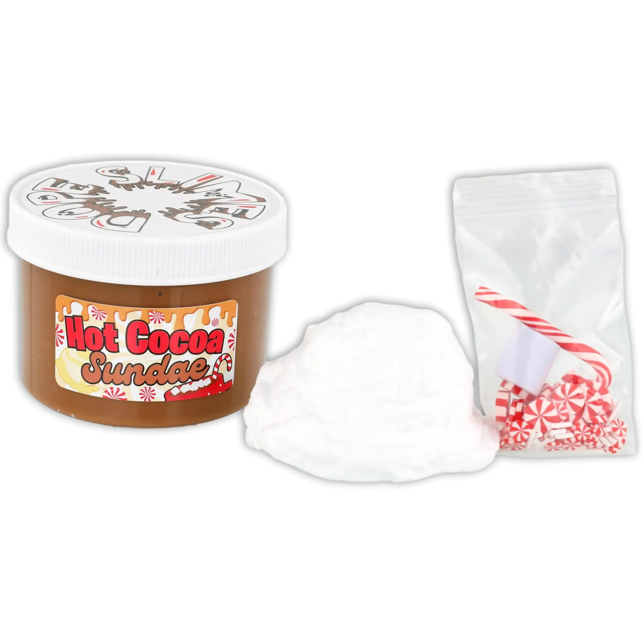 Butter Slime|Christmas Slimes>Dope Slime Hot Cocoa Sundae