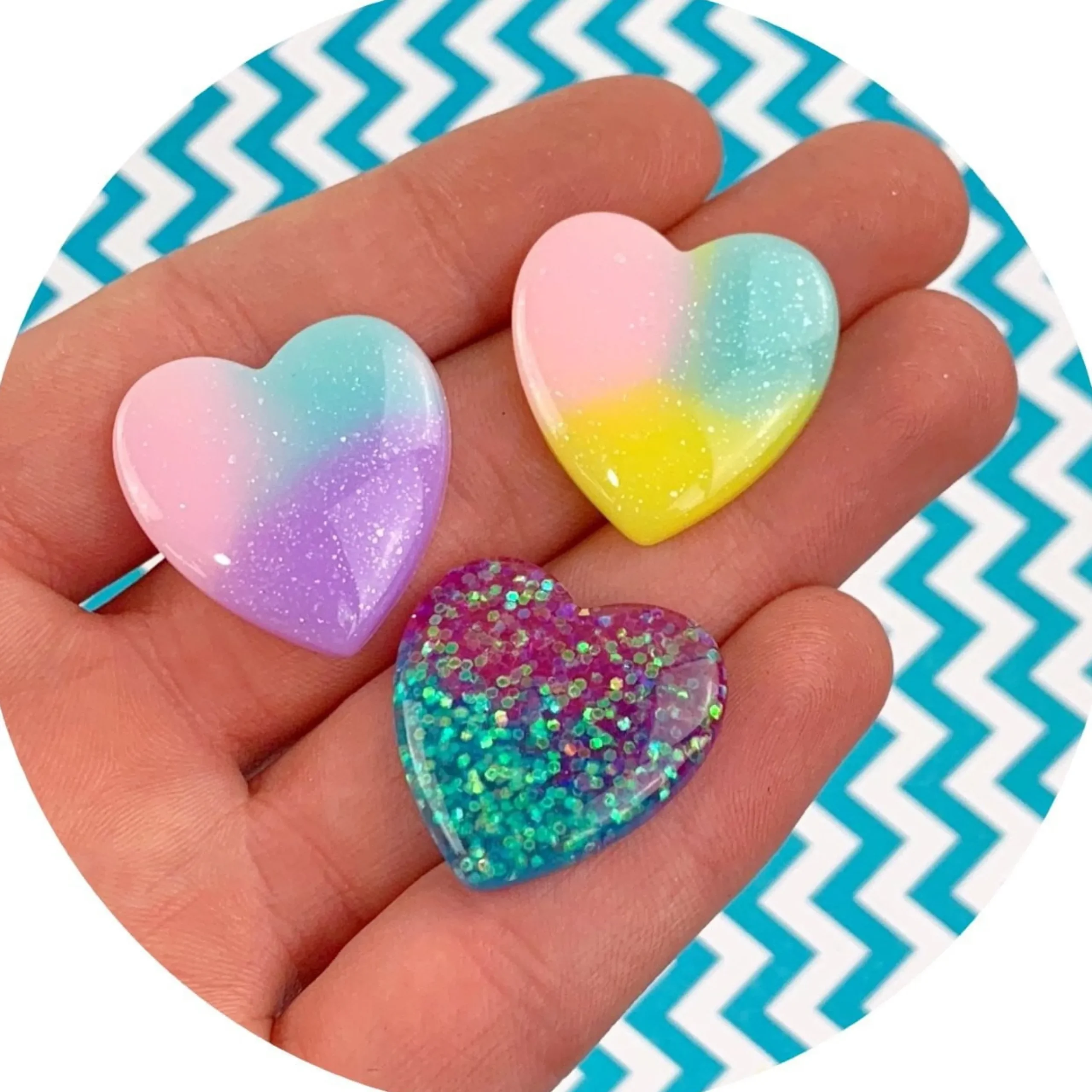 Slime Charms>Dope Slime Jumbo Heart Charms