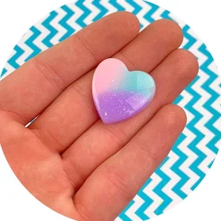Slime Charms>Dope Slime Jumbo Heart Charms