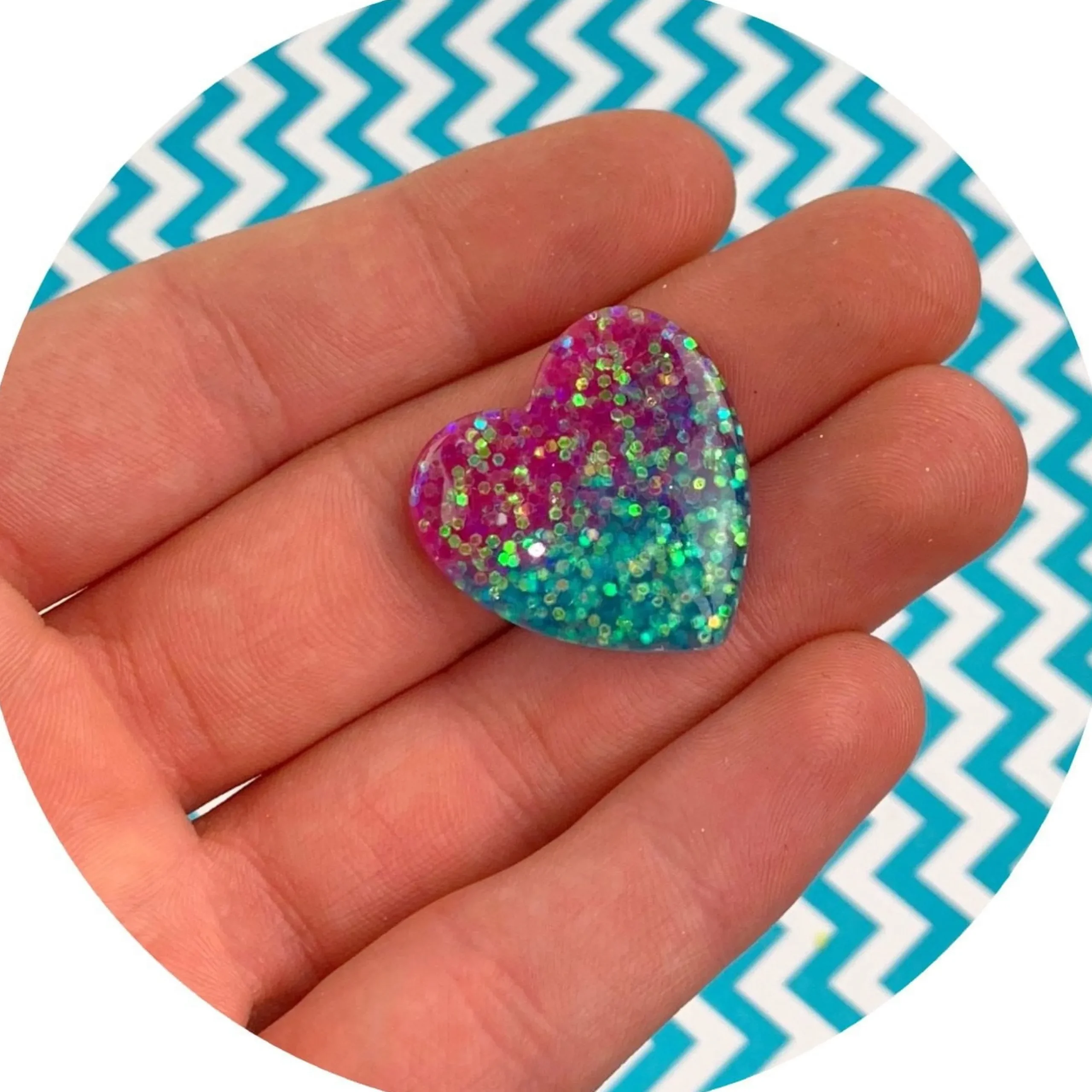 Slime Charms>Dope Slime Jumbo Heart Charms