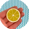Slime Charms>Dope Slime Jumbo Lemon Charm