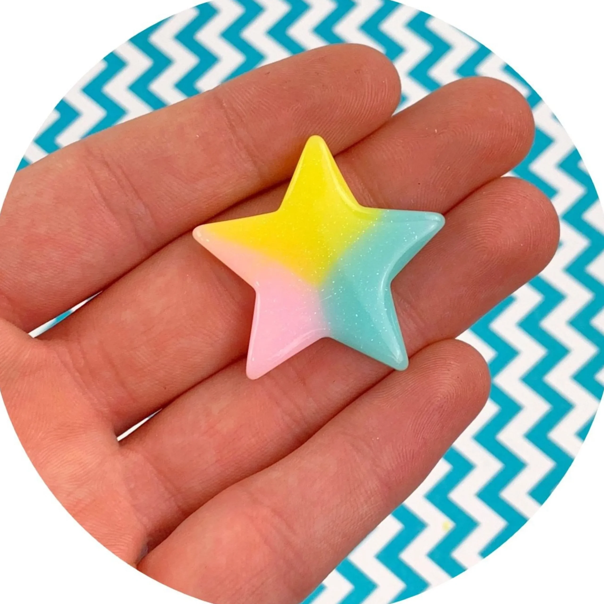 Slime Charms>Dope Slime Jumbo Star Charms