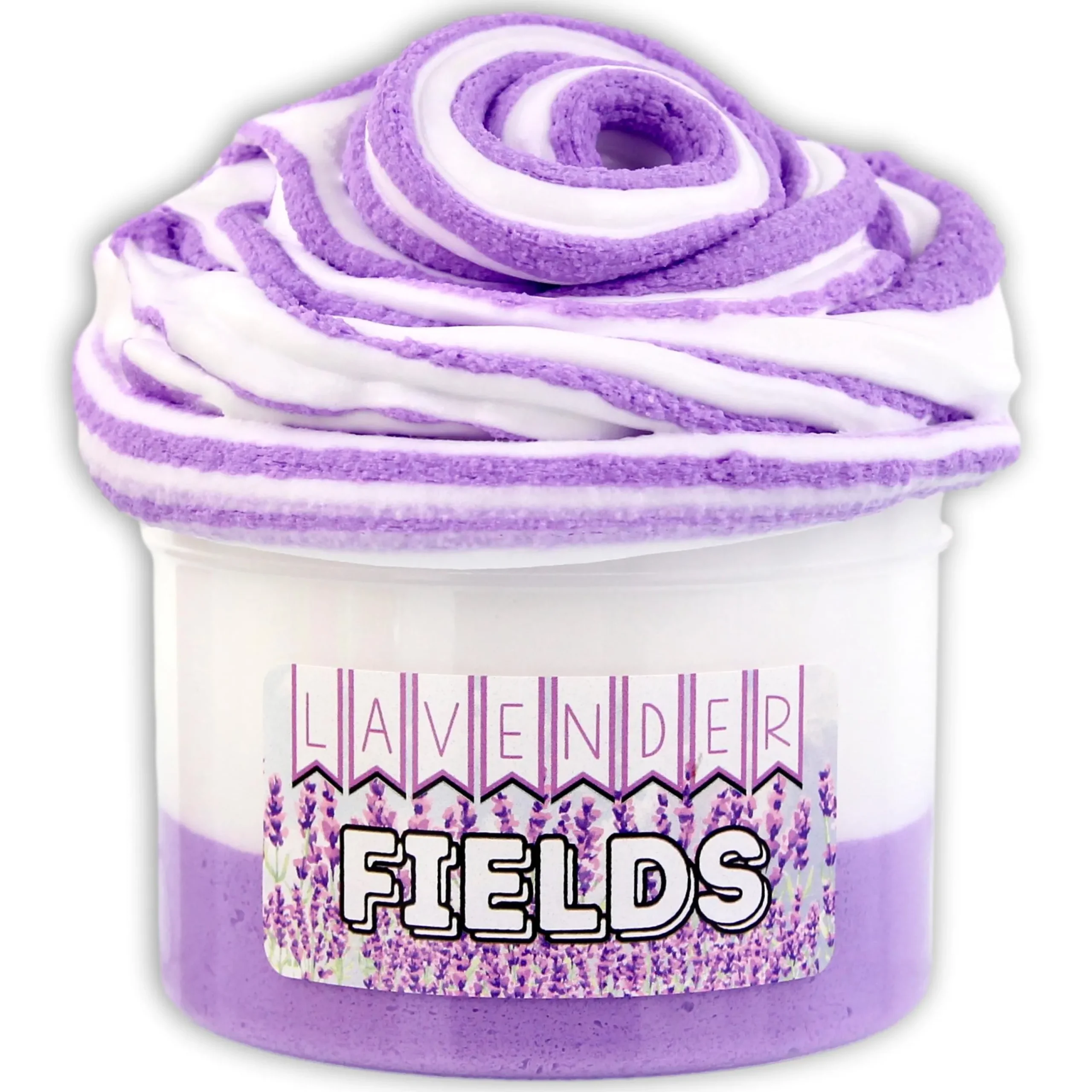 Unique Textured Slime|Ice-Cream Slimes>Dope Slime Lavender Fields