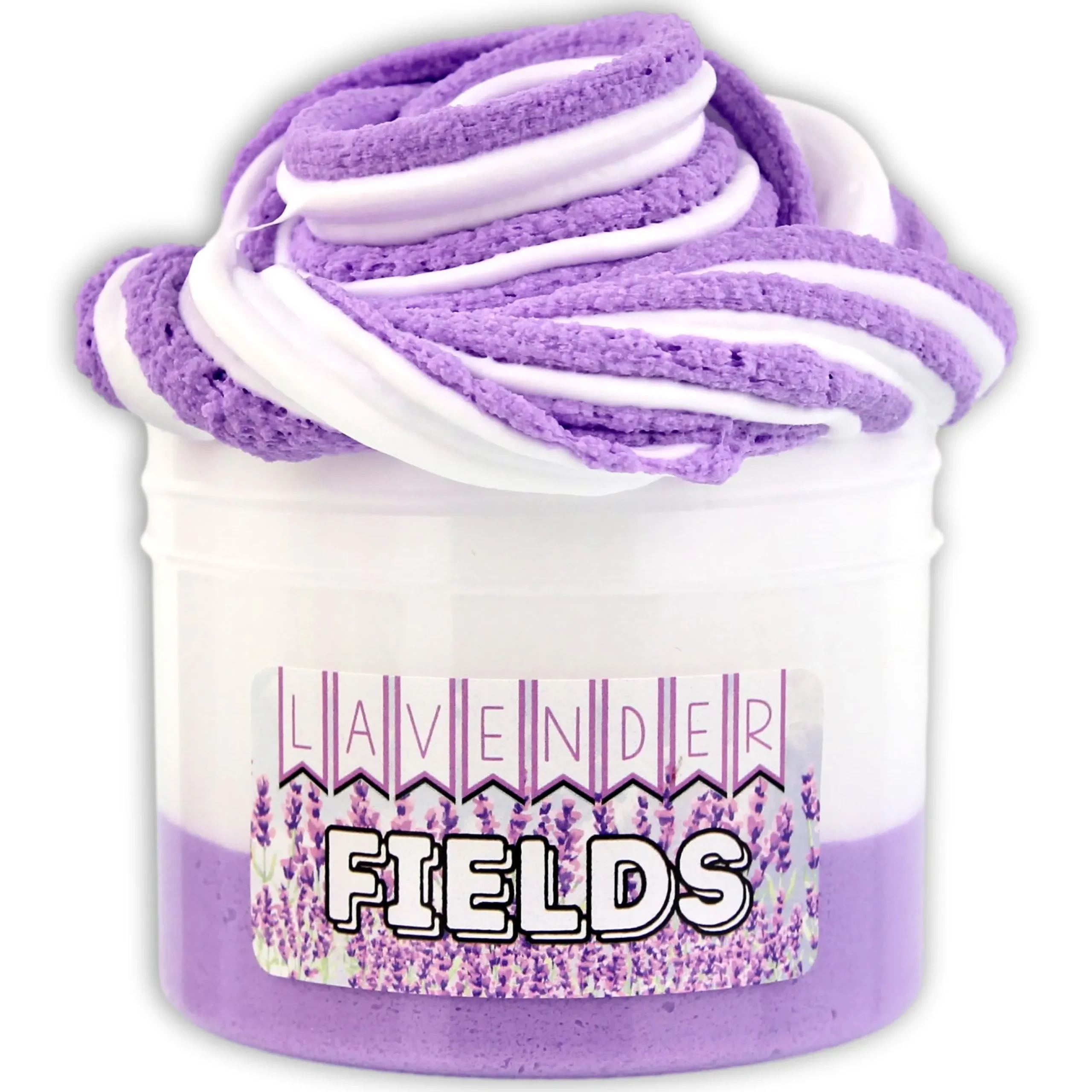 Unique Textured Slime|Ice-Cream Slimes>Dope Slime Lavender Fields