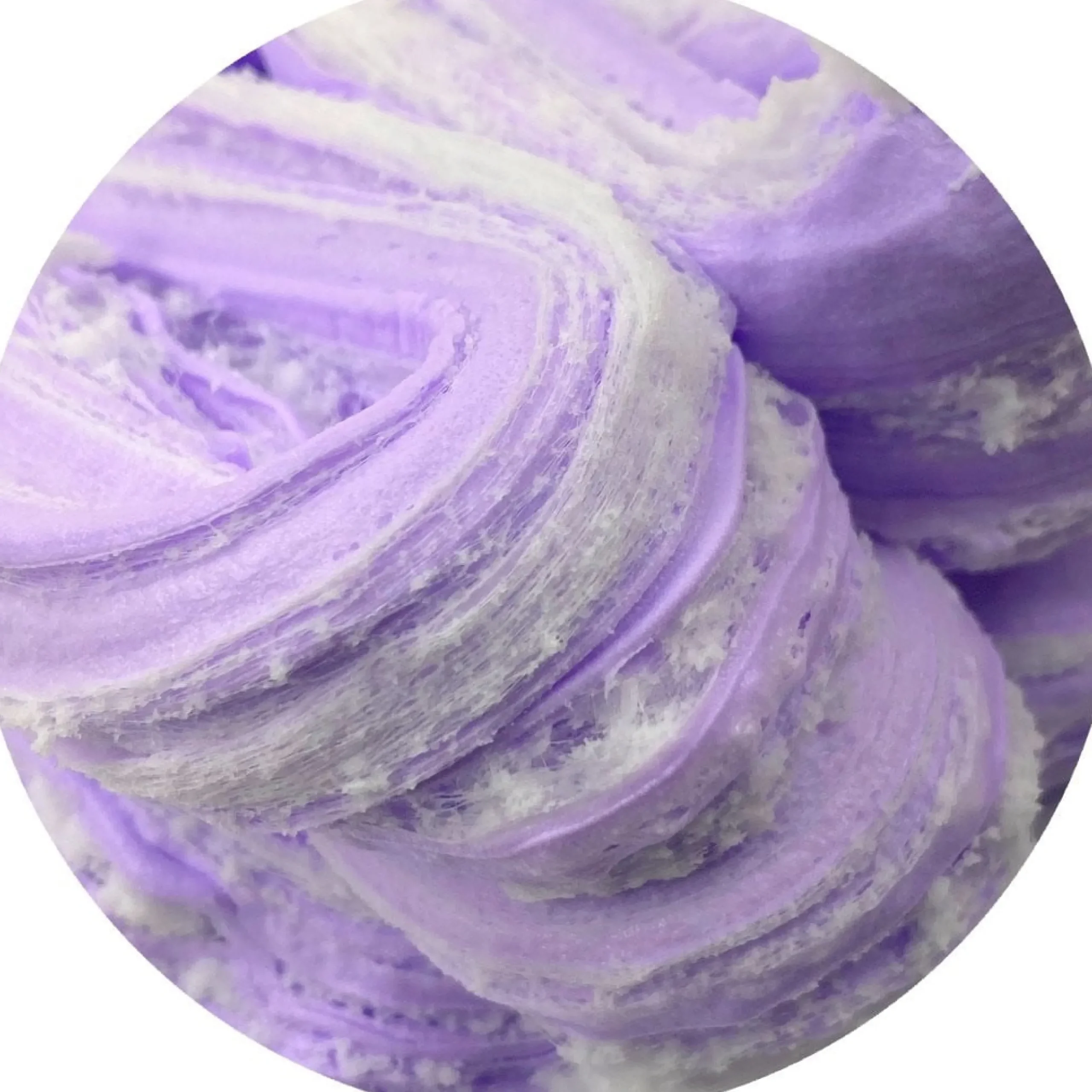 Unique Textured Slime|Ice-Cream Slimes>Dope Slime Lavender Fields