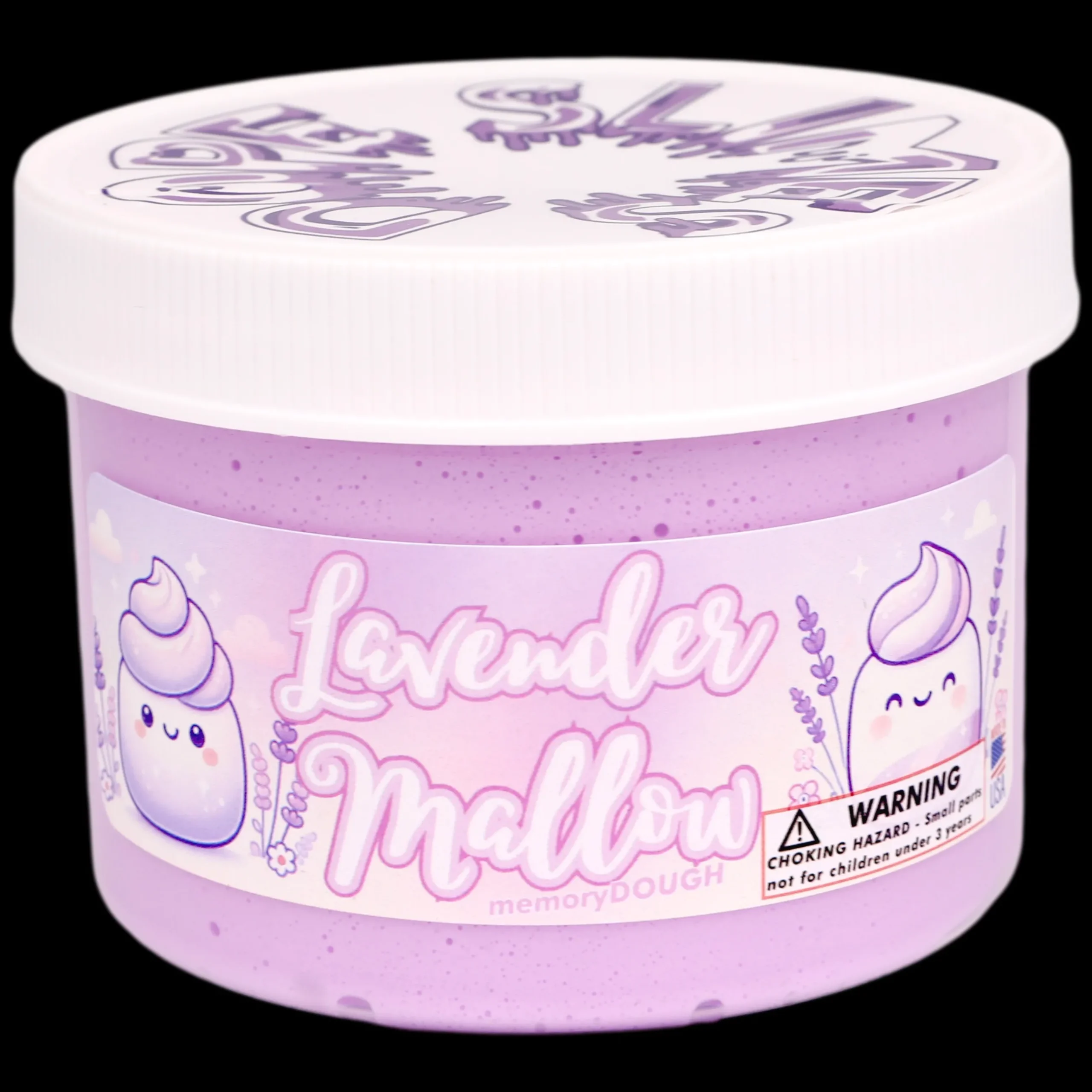 Butter Slime>Dope Slime Lavender Mallow memoryDOUGH