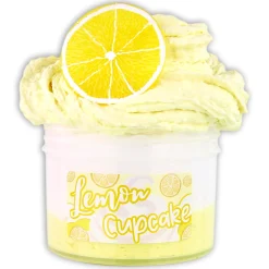 Butter Slime|Unique Textured Slime>Dope Slime Lemon Cupcake