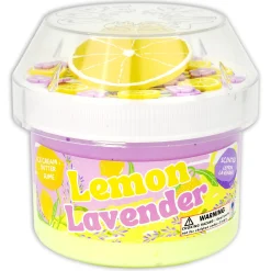 Butter Slime|Unique Textured Slime>Dope Slime Lemon Lavender