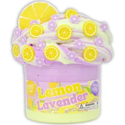 Butter Slime|Unique Textured Slime>Dope Slime Lemon Lavender