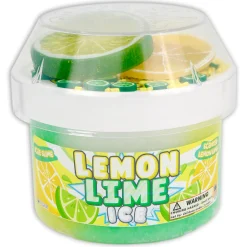 Icee Slime|Unique Textured Slime>Dope Slime Lemon Lime Ice