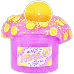 Clear Base Slime>Dope Slime LemonLAV