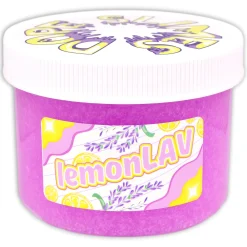 Clear Base Slime>Dope Slime LemonLAV
