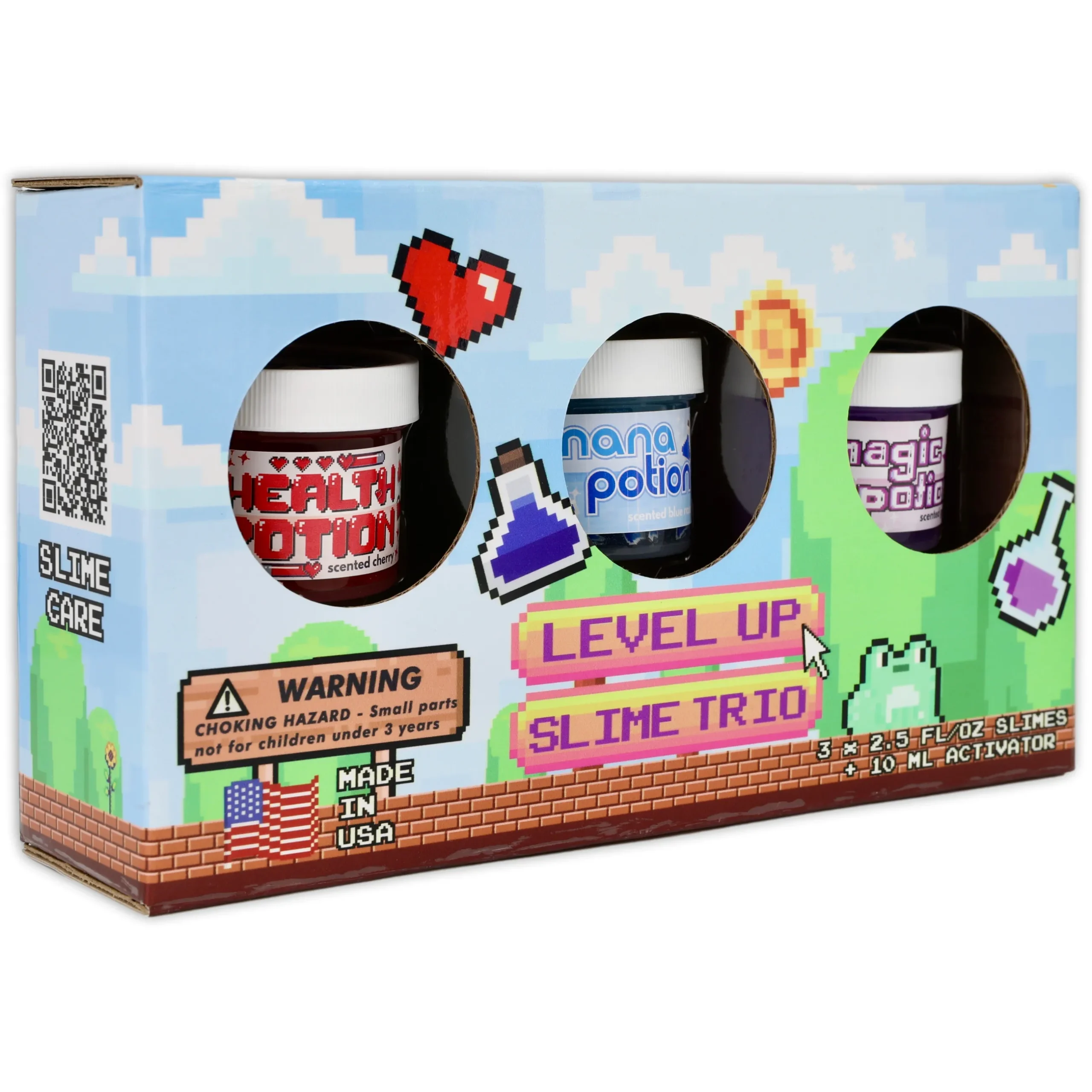 Clear Base Slime>Dope Slime Level Up Slime Trio
