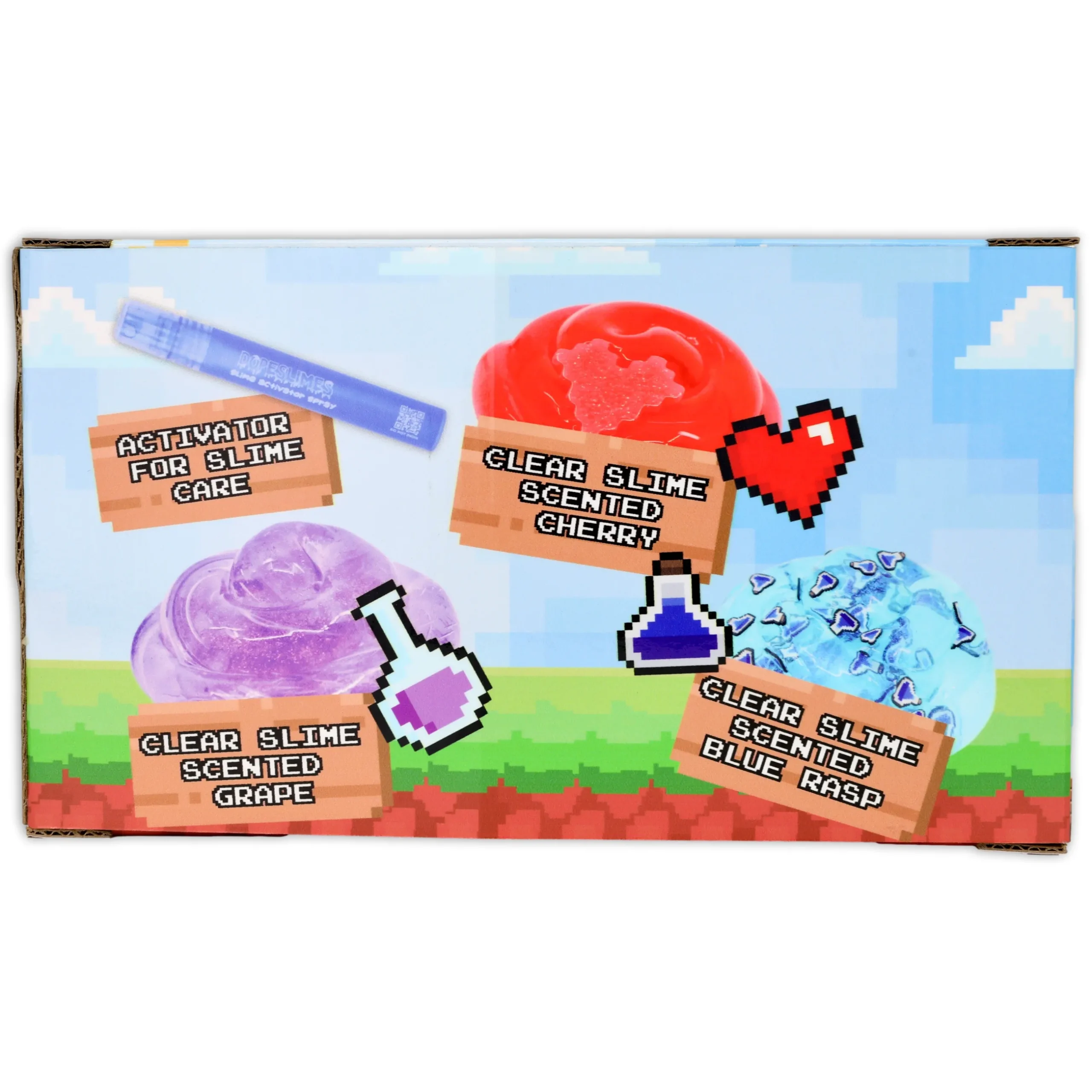 Clear Base Slime>Dope Slime Level Up Slime Trio